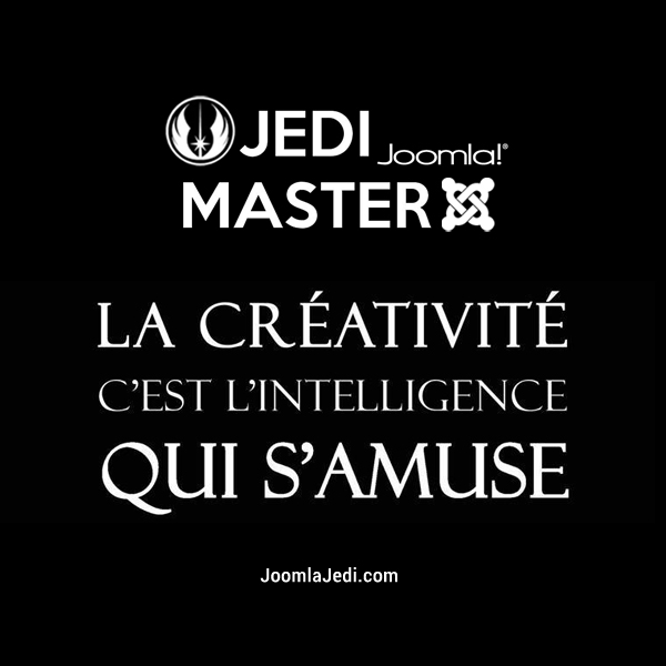 Faites leur confiance, ce sont des Maîtres Jedi Joomla!